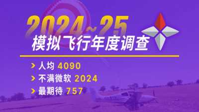 家有降落伞的模拟飞行富哥不推荐2024：解读2024~25年度调查