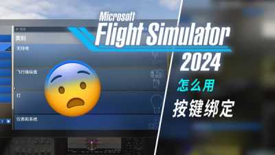 模拟飞行2024如＊的按键绑定怎么用？